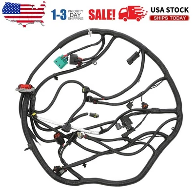 Engine Wiring Harness 2003 2004 for Ford Super Duty F250 F350 F450 F550 6.0L R - Image 1 of 4