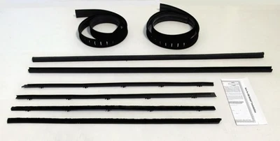 Kit de resistencia de fieltro para barrido de ventana para camioneta Chevy GMC 1967-1972 Foto 1 de 4