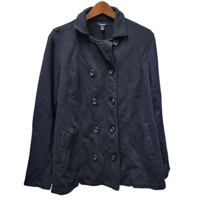 Jaqueta feminina Torrid peito duplo ervilha tamanho 3 excelente estado  - Imagem 1 de 4