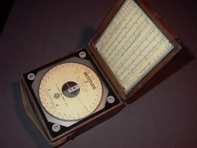 Antique Altimeter in wood case Wallace & Tiernan Model 95 - Image 1 of 3