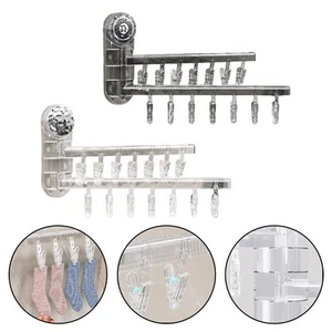 Suction Hook Clothes Dryer Perfect for Organizing Laundry in Tight Spaces - Photo 1/23