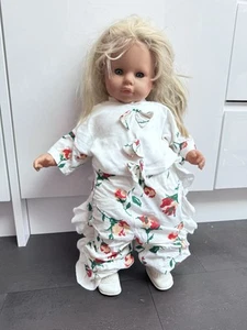 Bambola Max Zapf 1986 bambola bambina alta 24" 63 cm bionda - Foto 1 di 7
