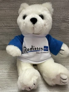 RADISSON BLU HOTEL Mall of America Collectible Plush Bear With Moveable Joints - Picture 1 of 14