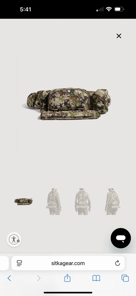 Sitka Gear Turkey Tool Belt Optifade Subalpine OSFA - Image 1 of 1