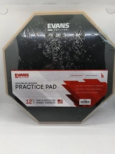 Neu/Versiegelt Evans Real Feel 2-seitiges Übungspad 12 Zoll - Modell RF12D - Bild 1 von 4