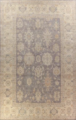 Vegetable Dye Oushak Turkish Rug Palace Size Hand-made Floral Wool Carpet 13x20 - Image 1 of 4