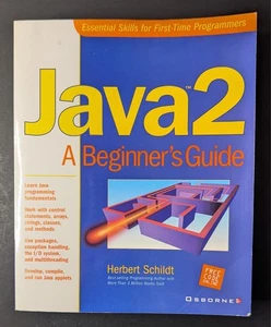 Java 2: A Beginner's Guide by Herbert Schildt (softcover) - Picture 1 of 2