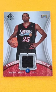 2006-07 SP Authentic #RE-RC Rodney Carney Rookie Exclusives Jerseys - Picture 1 of 2