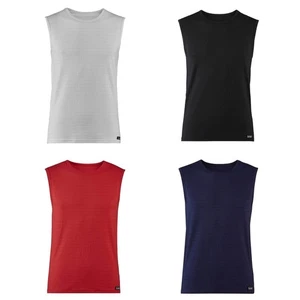 Bruno banani Men's Tank Top - Check Line 2.0,Crew Neck,Polyamide,Checked,Logo - Picture 1 of 21