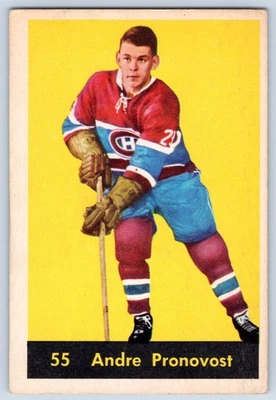 ANDRE PRONOVOST 1960-61 PARKHURST 60-61 #55 VGEX+           73697 - Image 1 of 2