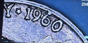 π₯ 1960 D Jefferson Nickel CUD Die Chip, DDR βDβ, Partial Dbl Rim ERROR - Picture 1 of 10