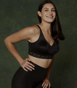 Ruby Ribbon Shapewear Demiette Größe 42 Spitze schwarz 3033 ** (vorher 75 $ neu) - Bild 1 von 16
