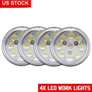 4pcs RE10963 Sealed LED Hi-Lo Beam For Deere Tractor 2155 2350 2355 2355N - Picture 1 of 7
