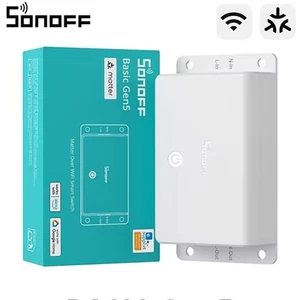 SONOFF Basic Gen5 BASIC-1GS Smart Switch WiFi Matter 10A HomeKit kompatibel - Bild 1 von 7