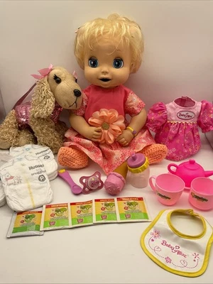 Baby Alive Soft Face 2006  Blonde Blue Eyes English Speaking Original Accessorie - Image 1 of 4