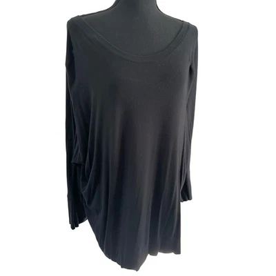 Soma Black Crewneck Jersey with Criss Cross Back - XXL Foto 1 de 4