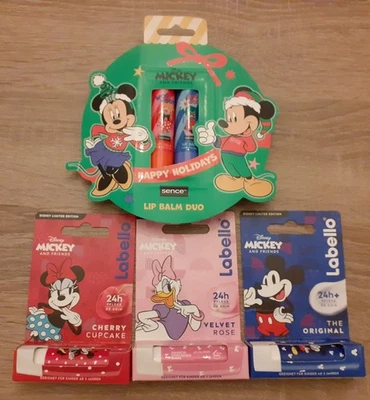 Disney Mickey Maus and Friends 6x Labello/ Lip Balm - Bild 1 von 3
