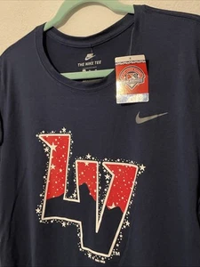 T-shirt Nike Dri-Fit MiLB Las Vegas Aviators Starry LV logo blu donna XL NUOVA CON ETICHETTE - Foto 1 di 12
