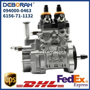 Diesel Fuel Injection Pump 094000-0463 6156-71-1132 for KOMATSU SAA6D125E-3 - Picture 1 of 6