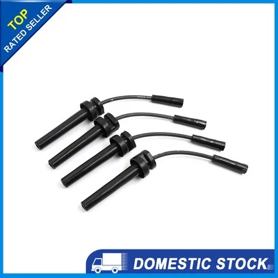 Pack of 4 671-4079 Car Engine Spark Plug Cable Ignition Wire for Chrysler PT - Image 1 of 4