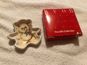 AVON The Gift Collection Honey Bear Tea Bag Holder Mini Teddy Bear Dish - Picture 1 of 3
