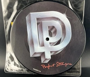 DEEP PURPLE “PERFECT STRANGERS” 1984 UK PICTURE DISC 45 RPM VINYL! - Picture 1 of 3
