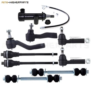 9 pcs Pitman Idler Arms Sway Bar Kit for 2001-2004 GMC Sierra 2500 - Picture 1 of 8