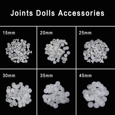 Toys White Washer DIY Crafts Teddy Bear Making Blythe  Plastic Doll Joints - Image 1 of 4