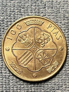 Spain - 100 Pesetas 1966 (66) - SILVER - Picture 1 of 2