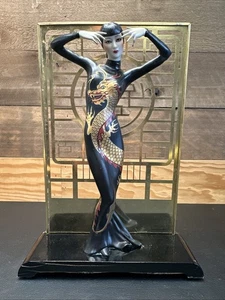 The Franklin come nuovo dipinto a mano statuina maschera della signora drago *LEGGI condizioni* - Foto 1 di 24