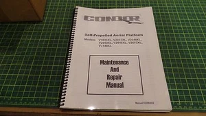 MANUAL DE MANTENIMIENTO Y REPARACIÓN DE PLATAFORMA AÉREA AUTOPROPULSADA CÓNDOR 92388-002 - Imagen 1 de 6