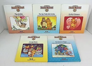 Lot 5X VTG Teddy Ruxpin Hardback Books Worlds of Wonder Books Only NO Tapes 1985 - Picture 1 of 12