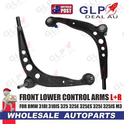 For 1984-1993 BMW 318i 325es 325i M3 Front Lower Control Arms LH RH W/Ball Joint - image 1 of 4