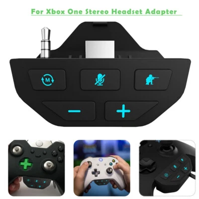 Adaptador de Auriculares Estéreo Audio Micrófono Convertidor de Auriculares para Controlador Xbox One/X/S Foto 1 de 4