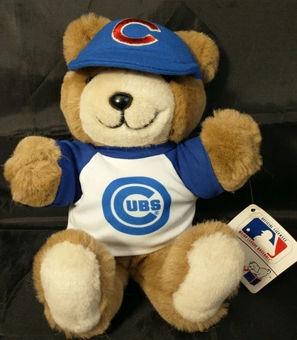 Chicago Cubs Stadium Giveaway Teddy Bear Vintage 1983 Wrigley Field SGA Cover