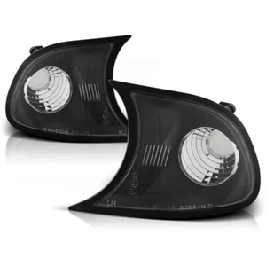 Kit Vetro Trasparente Nero Frecce Anteriori per BMW Serie 3 E46 Coupè Cabrio 01-03 - Foto 1 di 1