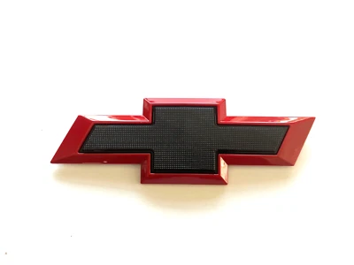 2015-2020 Chevrolet Tahoe Suburban Red Black Bowtie Emblems 84690293 Rear Only - Image 1 of 3