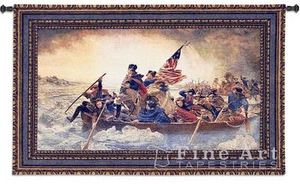 Washington Crossing the Delaware Ship At Sea Tapestry - Picture 1 of 1