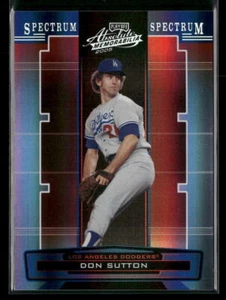 2005 Playoff Absolute Memorabilia #116 Don Sutton Spectrum Silver #/150 - Picture 1 of 2