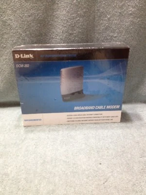 BRAND NEW SEALED D-LINK HIGH SPEED DCM-202 BROADBAND CABLE MODEM - Image 1 of 4