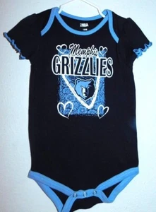 Memphis Grizzlies 18 meses de una sola pieza, Body de bebé, Mono enredadera - Imagen 1 de 2