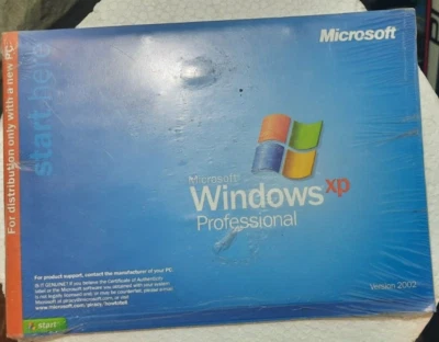 Microsoft Windows XP Professional 1 version 2002 2CPU REQUIRES KEY -  INCLUDED - Image 1 of 4