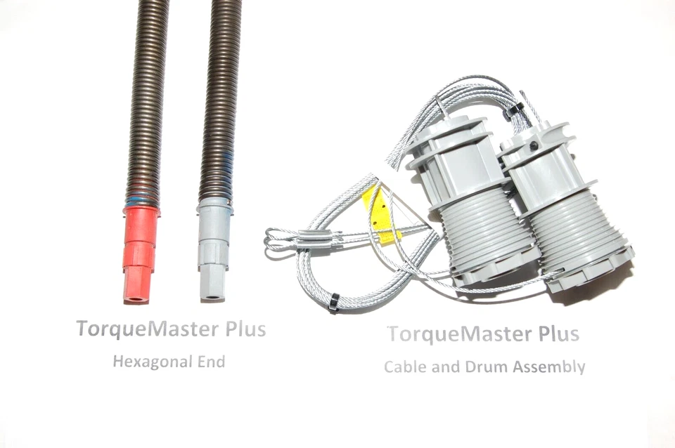 Wayne Dalton 7’ molas/cabo/tambor torque Master Plus para porta de garagem 120-129 lb novo - Imagem 1 de 4