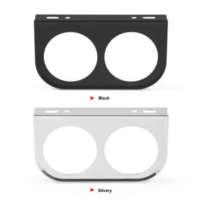 Universal 52mm Dual Gauge Under Dash Mounting Bracket Pod - Image 1 of 4