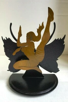 Marvel Comics Psylocke Marvel Classic Laser Metal Sculpture 1997 - Image 1 of 4