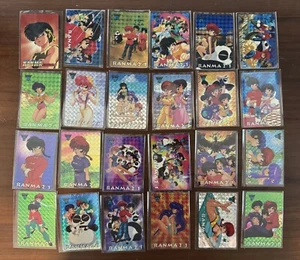 90’s Ranma 1/2 Vending Machine (36) Card Lot - Anime Holographic Prisms - Bild 1 von 10