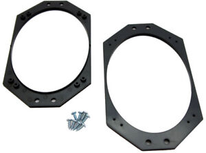 Fits Jeep Wrangler 1997-2006 Factory to Aftermarket 4x6" Speakers Adapter Kit