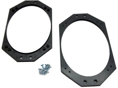 HARMONY ACCESSORY MASTER Fits Jeep Wrangler 1997-2006 Factory to Aftermarket 4x6" Speakers Adapter Kit