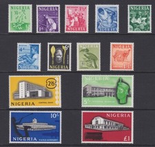 Nigeria 1961 MINT definitive set sg89-101