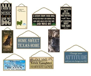 Funny Inspirational Wooden Wall Signs - Picture 1 of 39